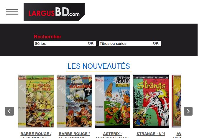  largusbd.com : valorisez votre collection de BD