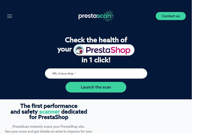  Prestascan analyse la sécurité de votre boutique Prestashop